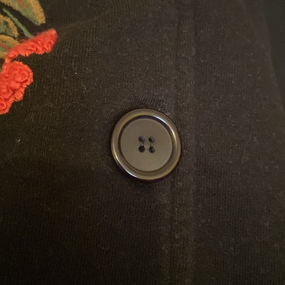 Embodied floral small coat, T-shirt jacket, shacket - Picture 11 of 15